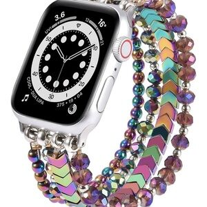 Colorful Beaded Watch Band for Women